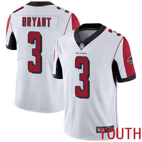 Atlanta Falcons Limited White Youth Matt Bryant Road Jersey NFL Football 3 Vapor Untouchable
